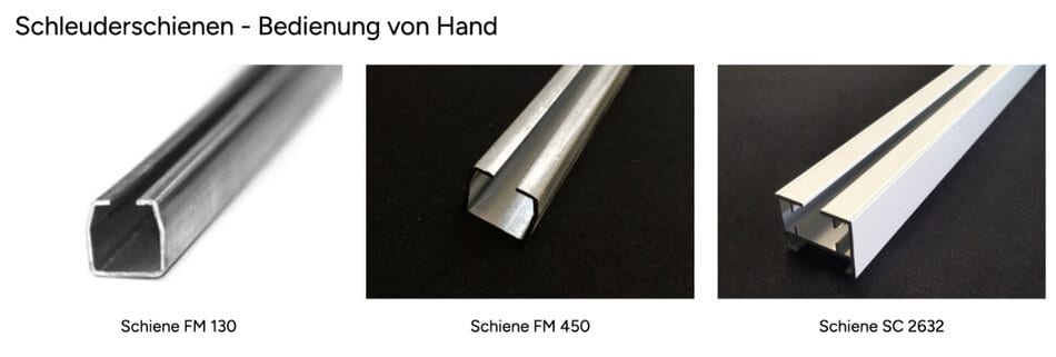 Schienensysteme von Rabenring